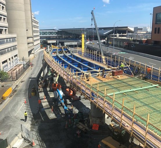 SPS and Bond Civil & Utility Logan Airport Terminal C Joint Venture Project Recap (Video)